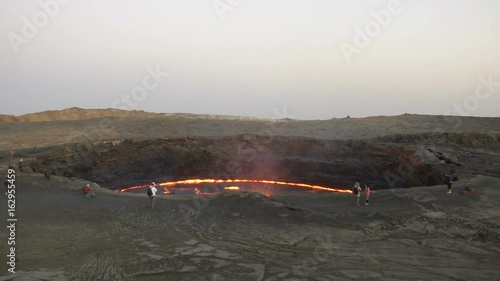 Volcano Erta Ale in the early morning, Ethiopia
