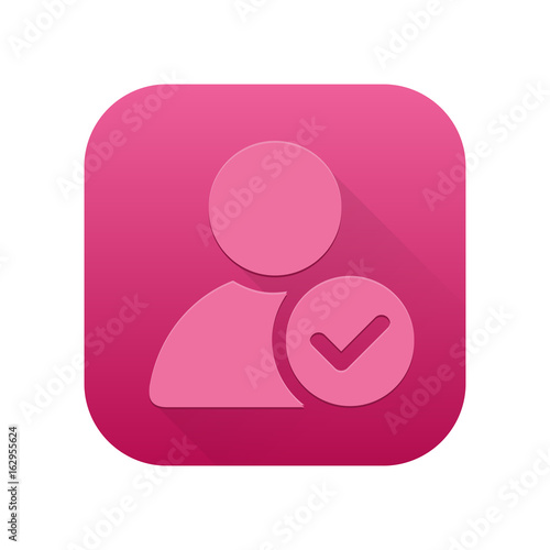 Matte Long Shadow App-Icon