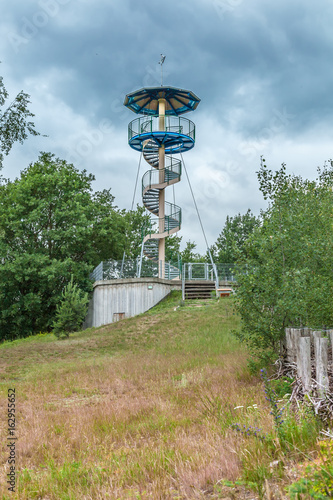 Aussichtsturm in der Heinz-Sielmann-Stiftung im Naturschutzpark  photo