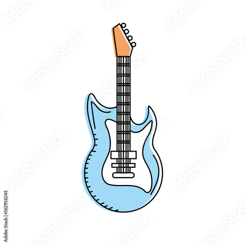 electric guitar musical instrument to play music