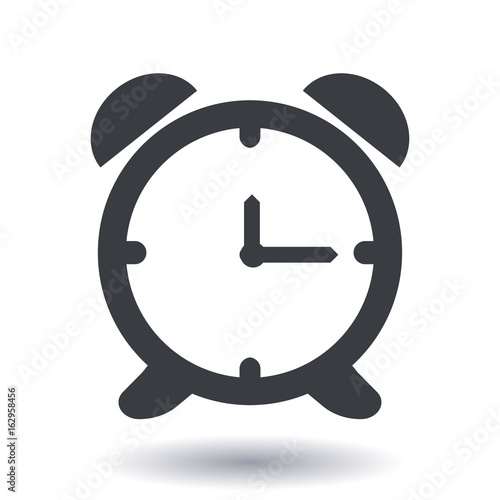 Free Download Open hours a day. Clock face. Flat design style. - GFXLoad