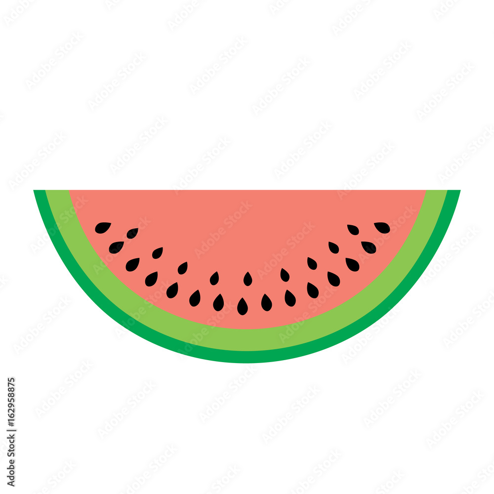 Summer Fresh Juicy Watermelon Slice Isolated Summer Fresh Juicy Watermelon Slice Isolated