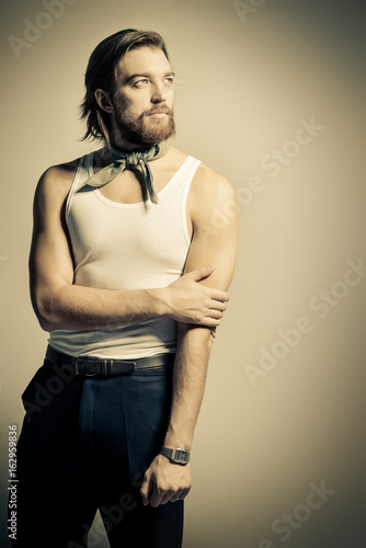 mens beauty concept