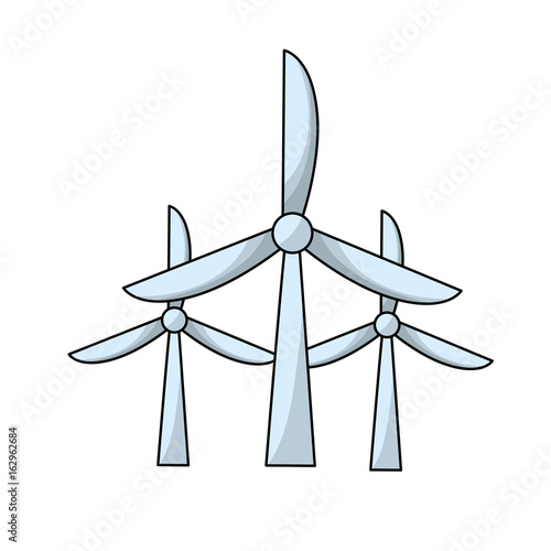 windpower technology to environment protection photo