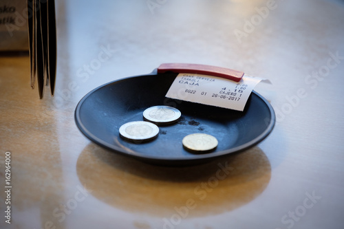Foto Tip in Restaurant