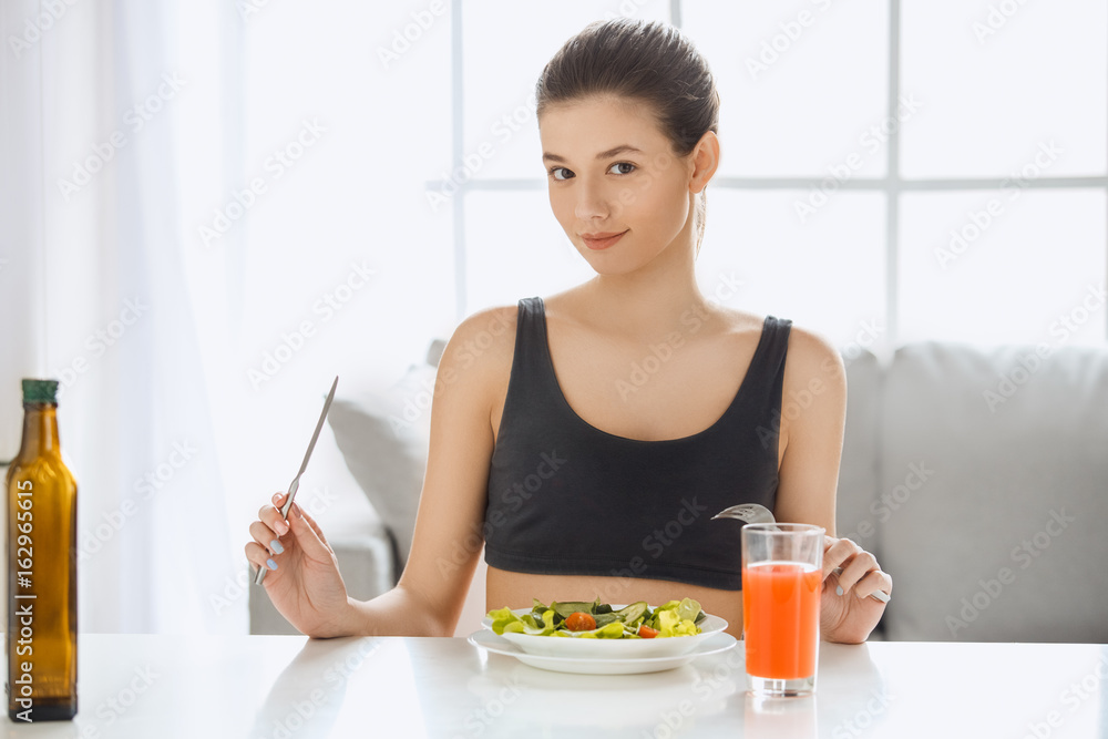 Young woman weight loss perfect body shape Young woman weight loss perfect body shape