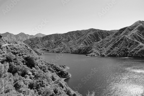 Lake, Black and White