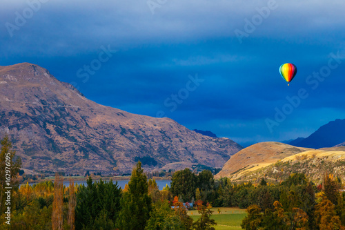 Hot air Balloon, Queenstown, New Zealand