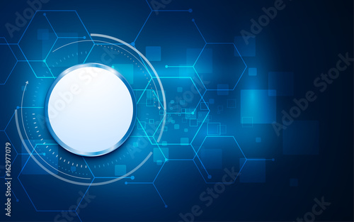 abstract science futuristic sci fi template background