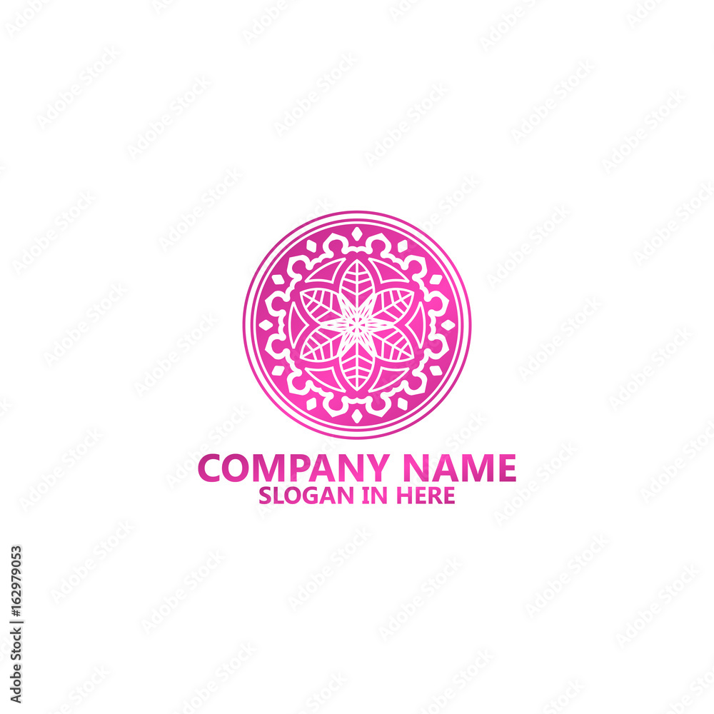 Beautiful Ornament Logo Template Design Beautiful Ornament Logo Template Design