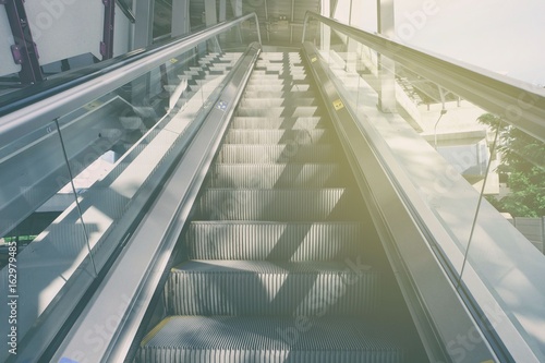 Escalator with Light Leak. © mesamong