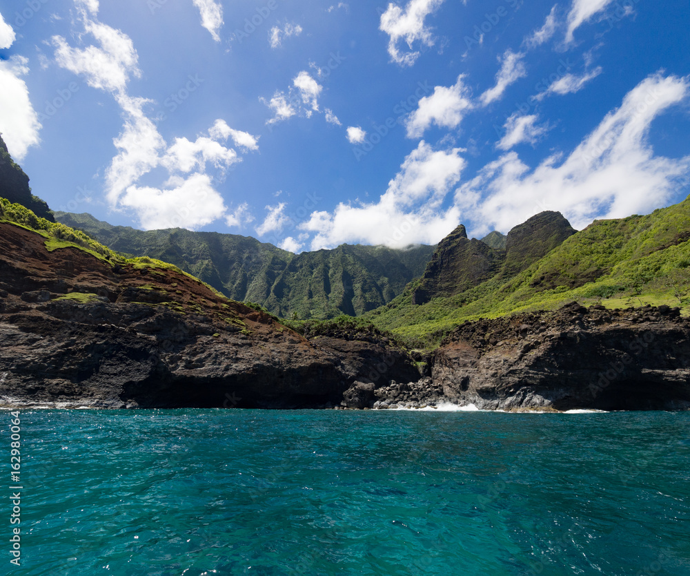 Kalalau Valley, Napali Coast From Water