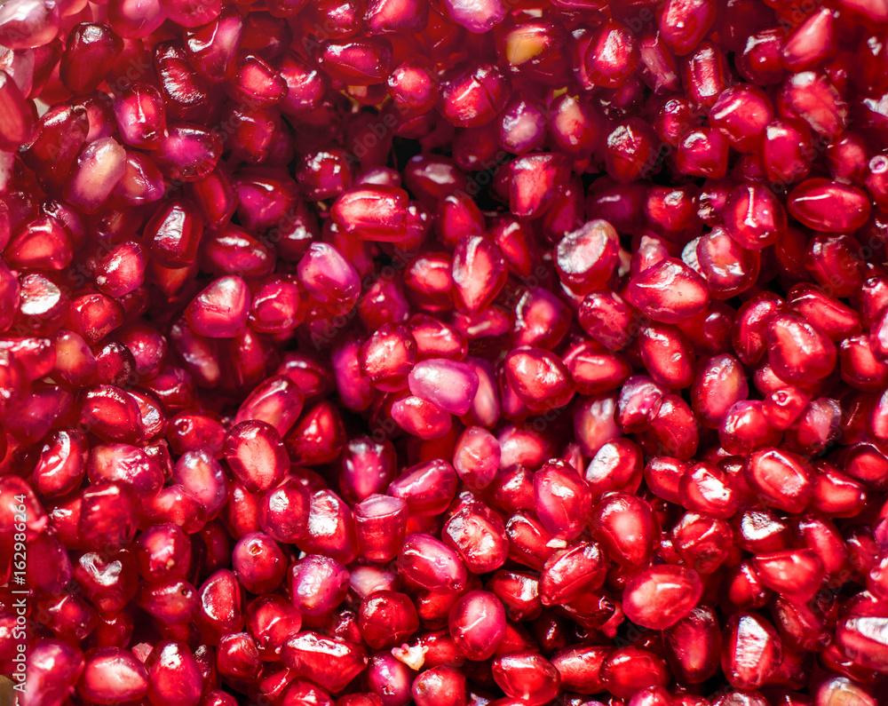 Pomegranate closeup textured food Pomegranate closeup textured food