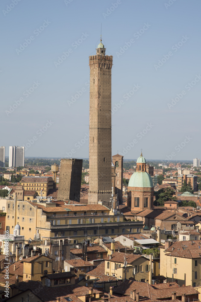 Cityscape and Towers, Bologna