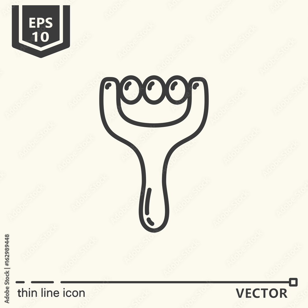 One icon - Massage tool series One icon - Massage tool series