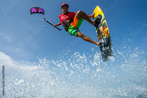 Papier peint Kite surfing.
