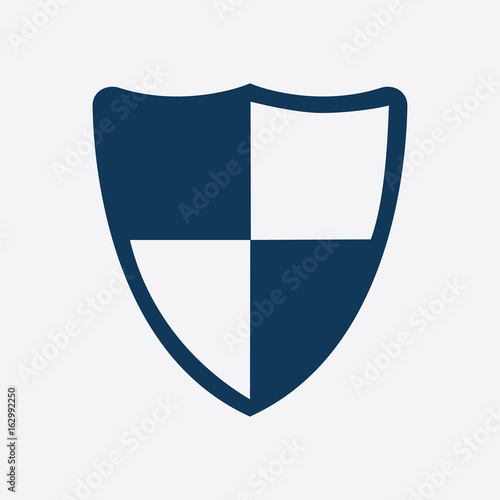 Shield icon. Protection concept.  Software designed to detect and destroy computer viruses.