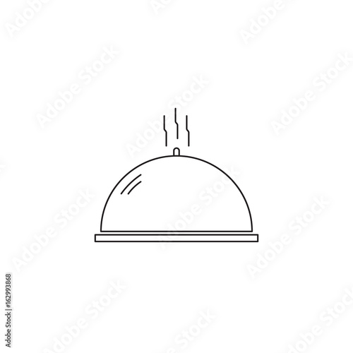 Dish line icon
