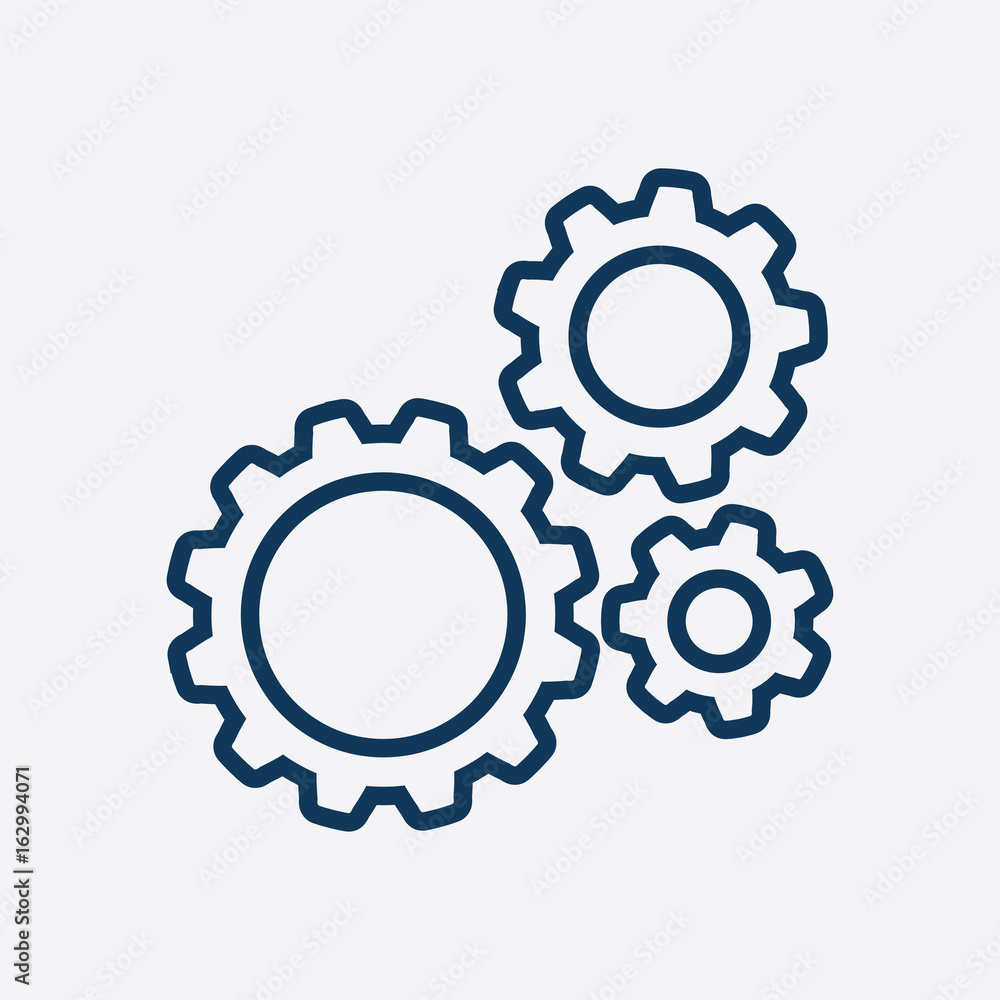 Icon of gears.
The development and management of business processes. Icon of gears.
The development and management of business processes.