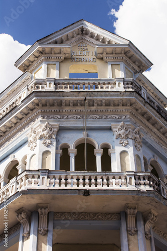 Schöner Palast in Santiago de Cuba.