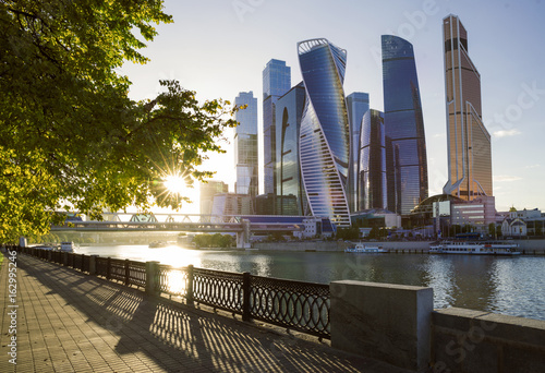 Photography Moscow City International Business Center, Russia