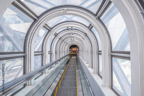 modern escalator
