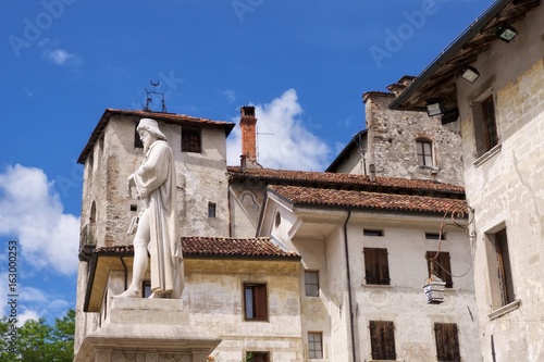 Feltre  Belluno Italia particolari del centro storico medioevale -  900