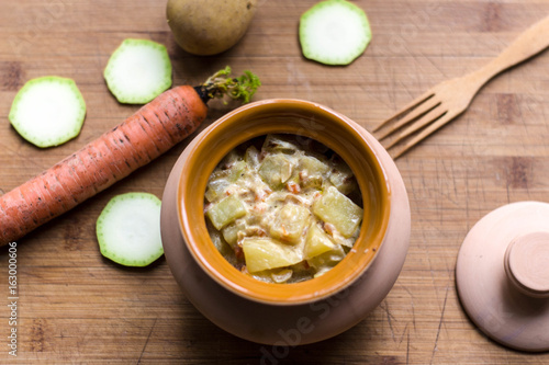 Obraz na płótnie potato dish