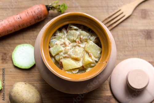 Obraz na płótnie potato dish