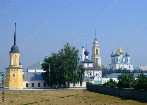 Cathedral Square Kolomna Kremlin. photo