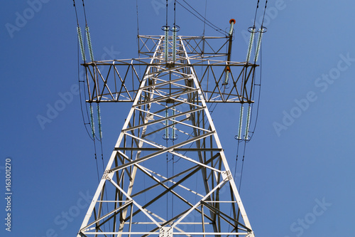 Obraz na płótnie 110 kilovolt powerline transmission pylon w salonie
