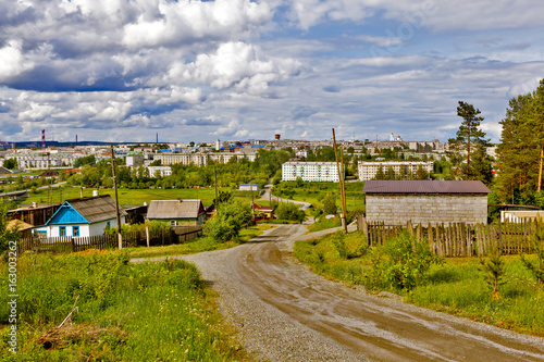 Городской пейзаж. Краснотурьинск. Свердловская область. photo