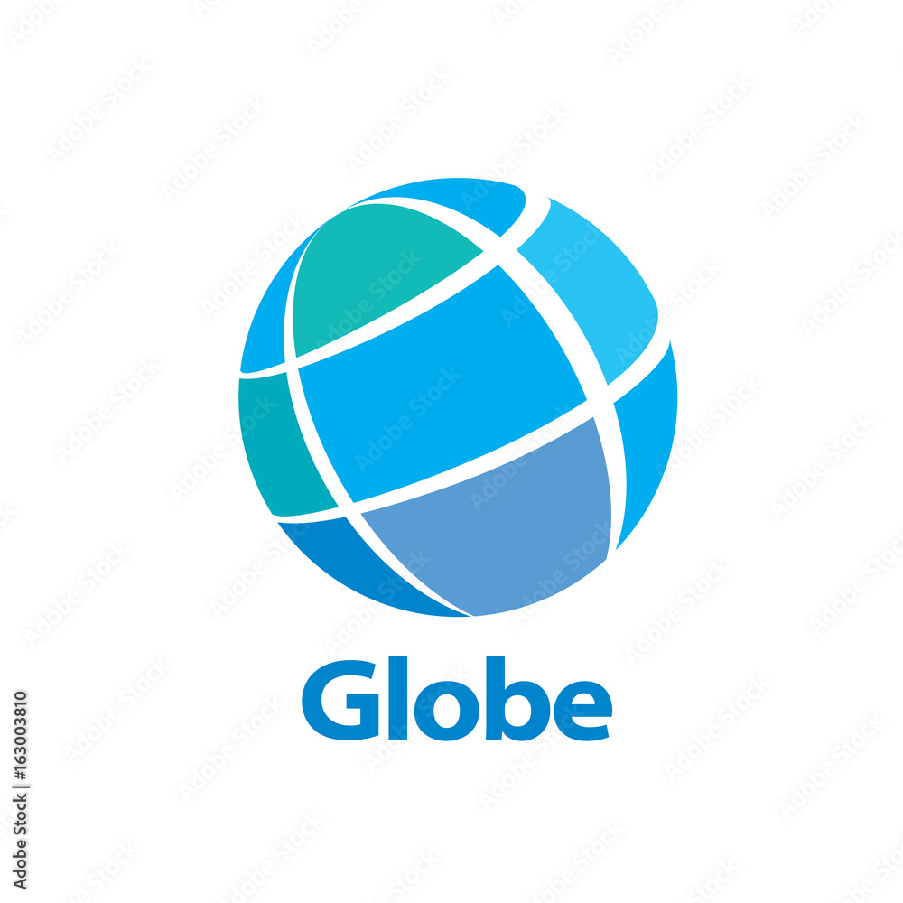 vector logo globe vector logo globe