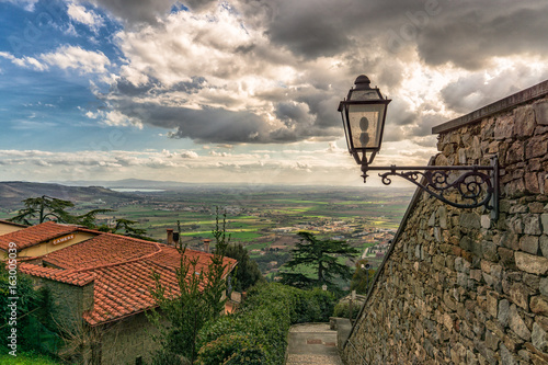 Bild auf Leinwand La luz de Cortona