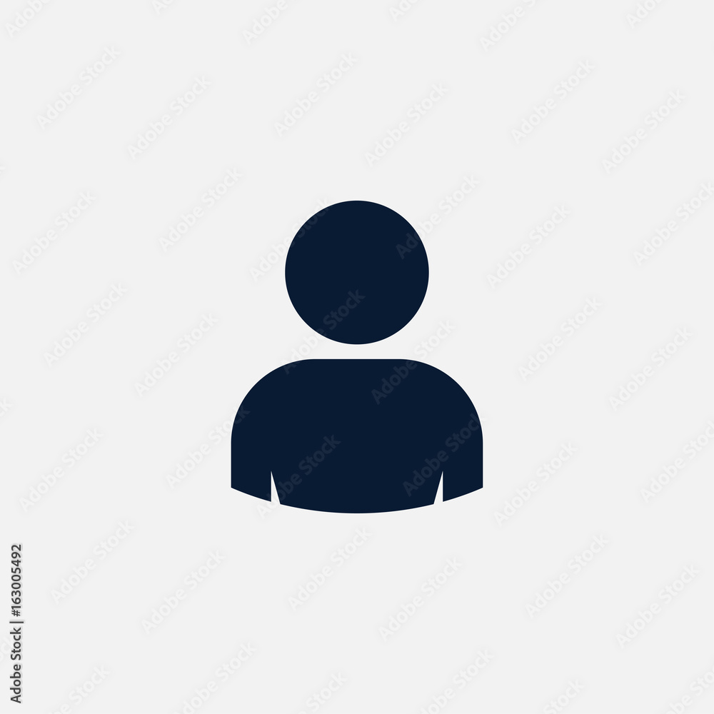 Human icon simple illustration Human icon simple illustration