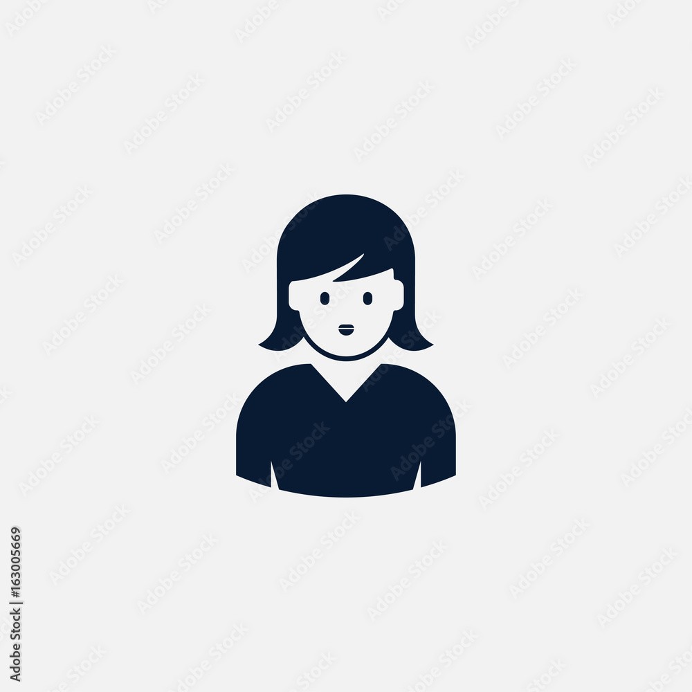 Human icon simple illustration Human icon simple illustration