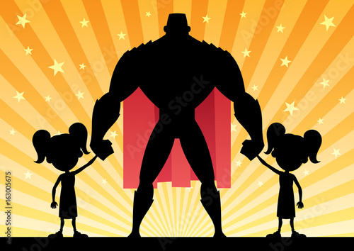 Super Dad 2 Twin Girls / Super Dad 2 Twin Girls