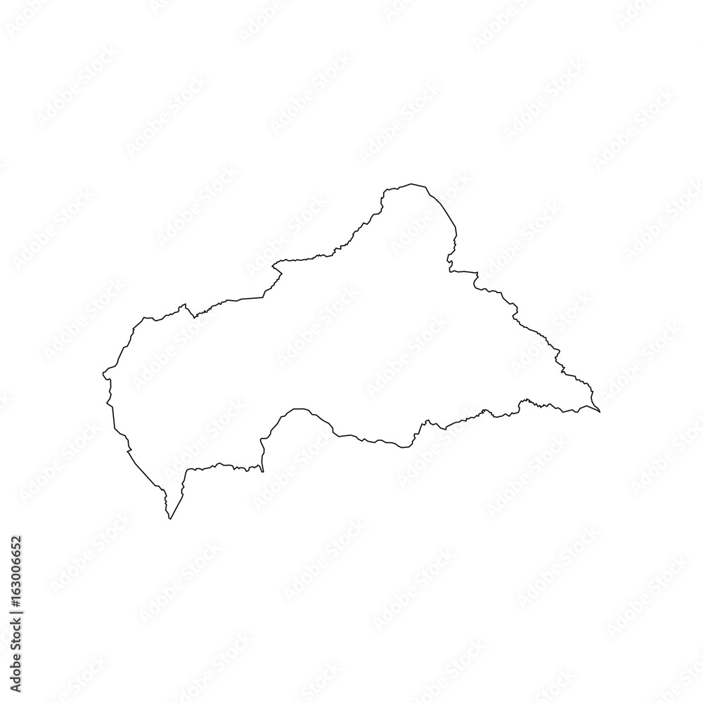 Central African Republic map