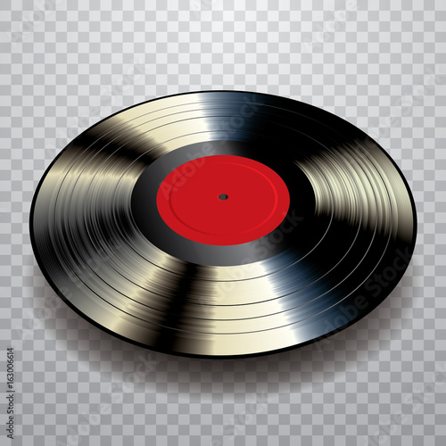 black red vinyl