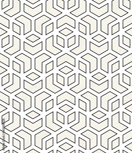 seamless geometric minimal graphic design cubes pattern