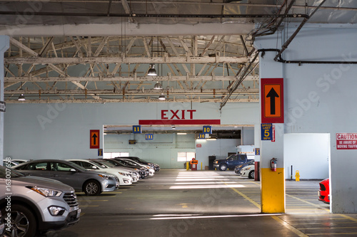 Indoor car parking/garage