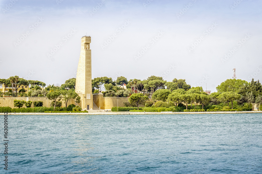 Monument to the Sailor of Italy, Brindisi, Puglia, Italy