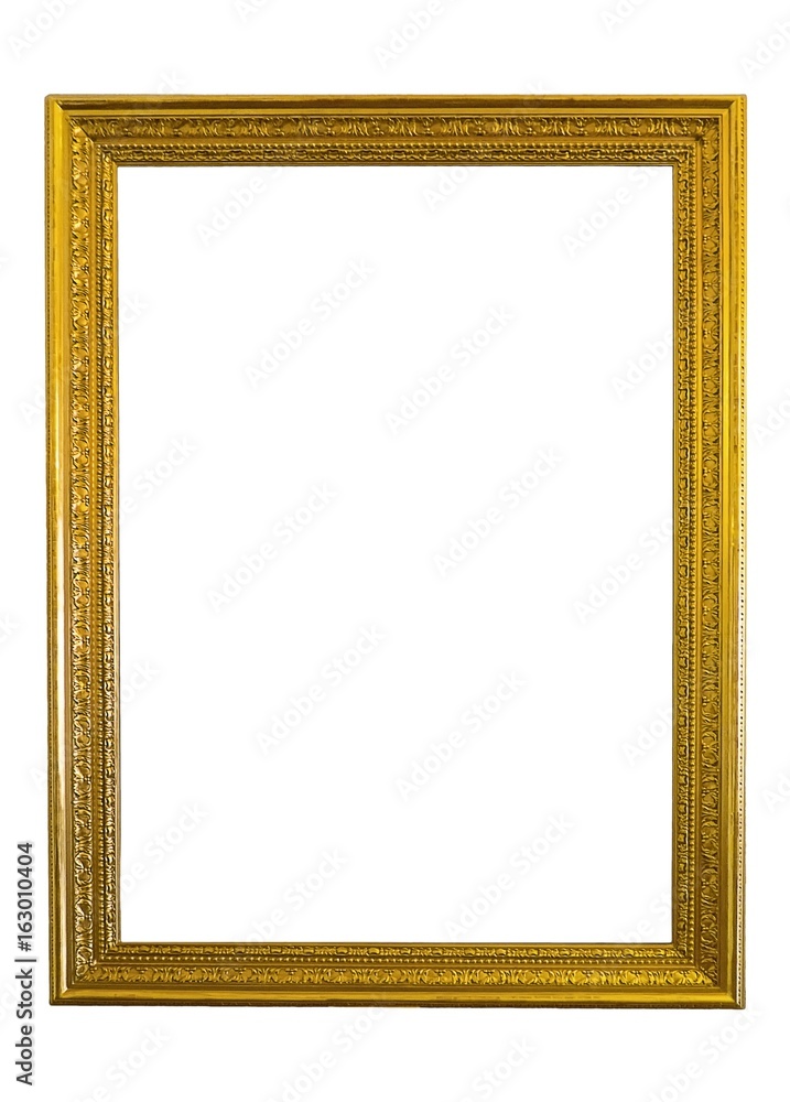 Gold frame for paintings, mirrors or photos Gold frame for paintings, mirrors or photos