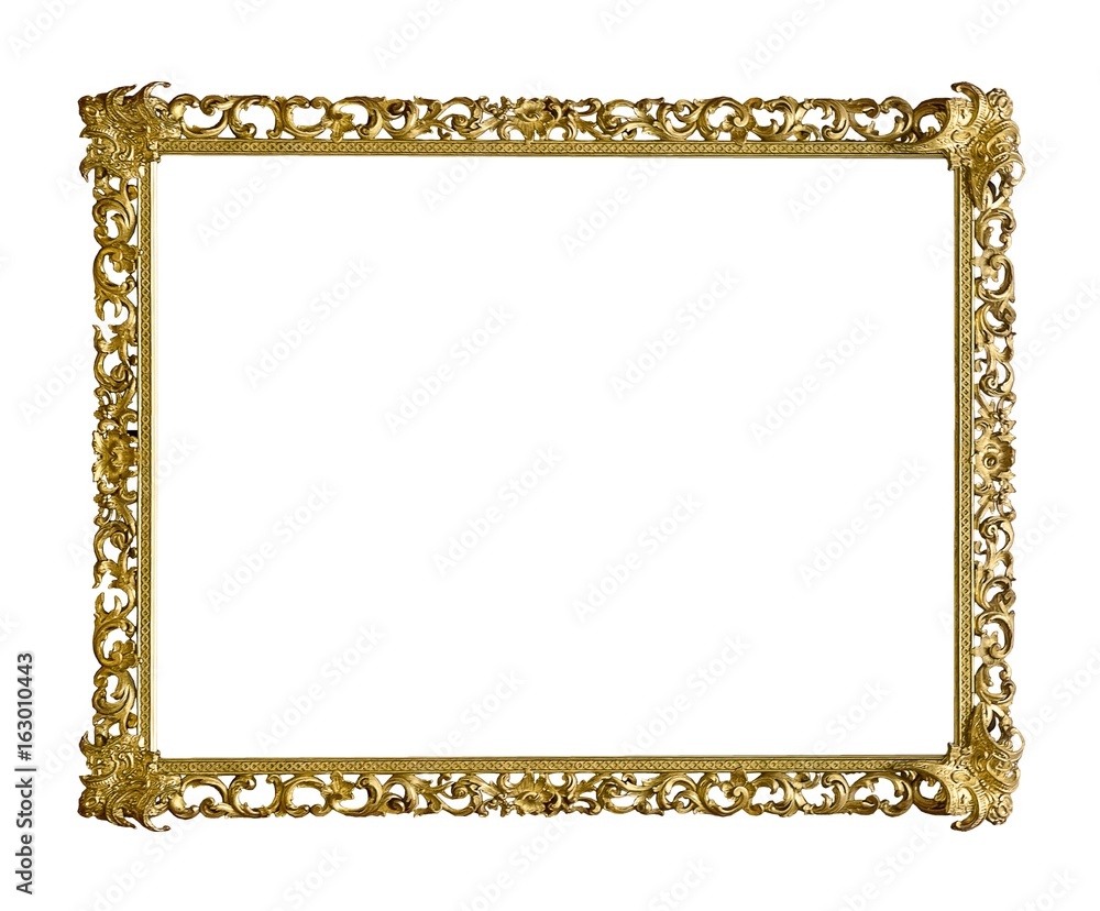 Gold frame for paintings, mirrors or photos Gold frame for paintings, mirrors or photos