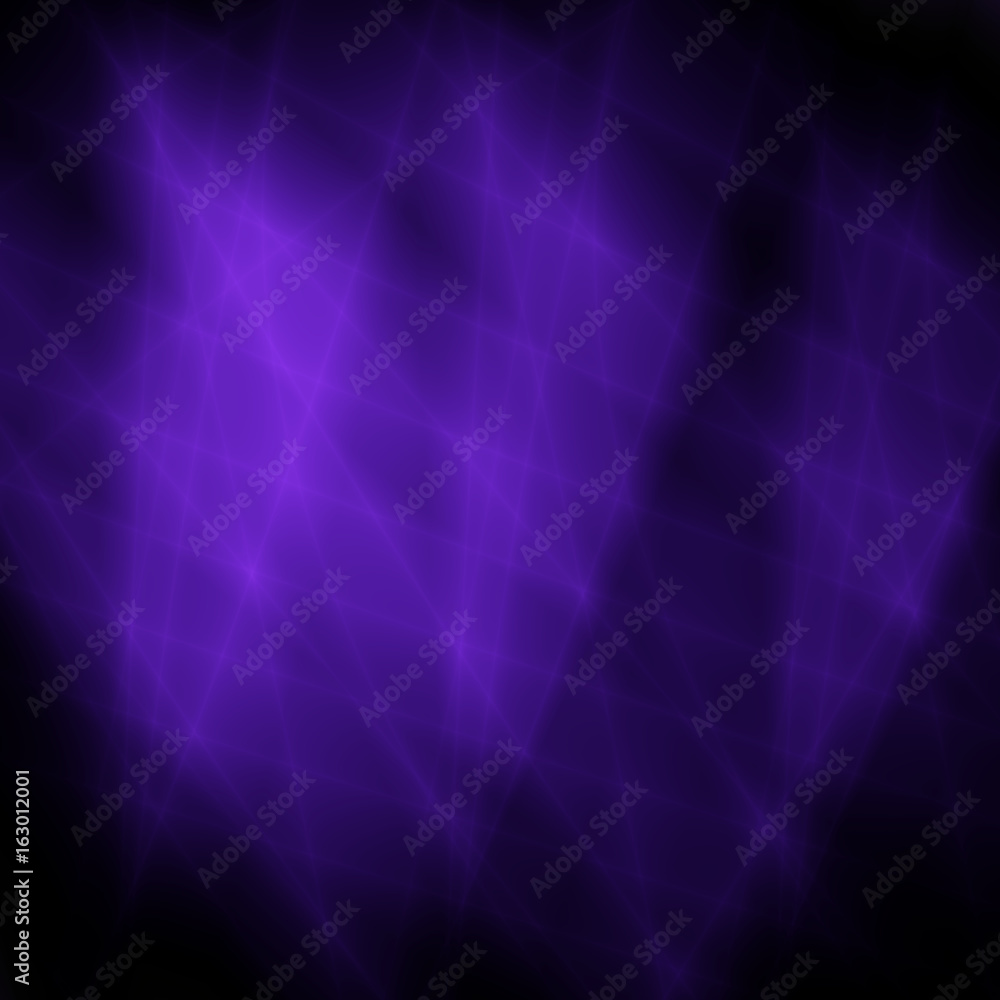 Fototapeta premium Violet dark energy abstract background