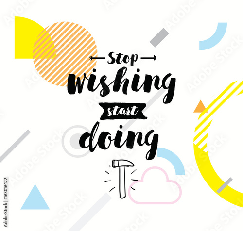 Typography for poster, invitation, greeting card or t-shirt.