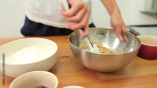 Wallpaper Mural Woman making cookies Torontodigital.ca
