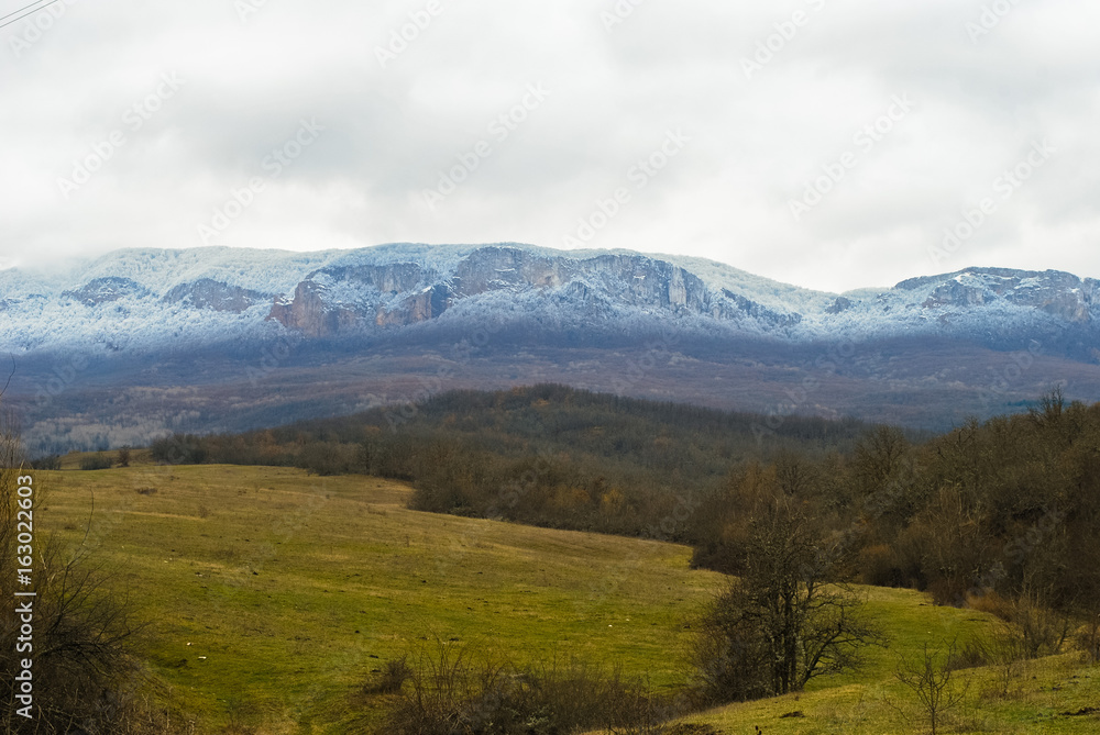 Fototapeta premium Горный пейзаж