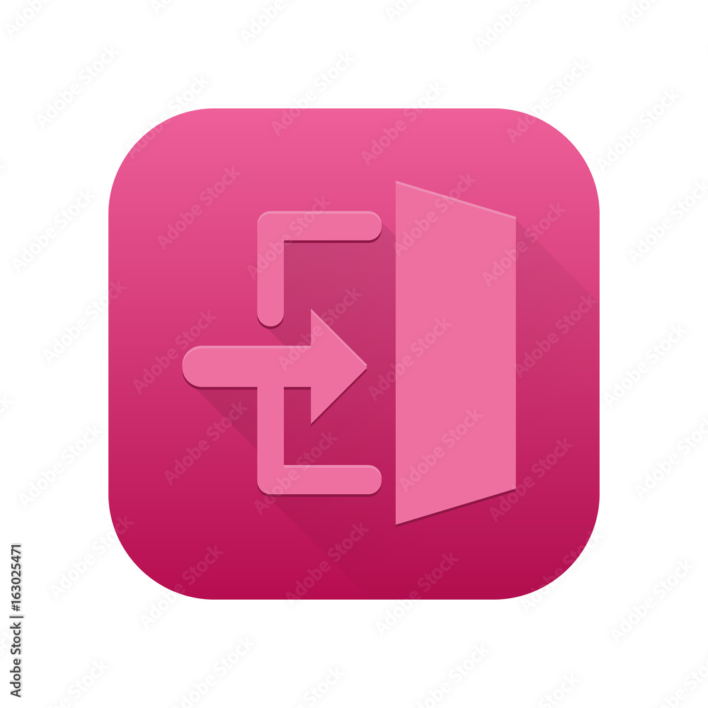 Matte Long Shadow App-Icon Matte Long Shadow App-Icon