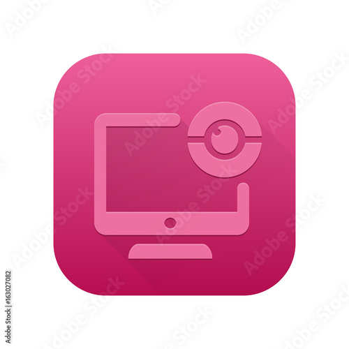 Matte Long Shadow App-Icon